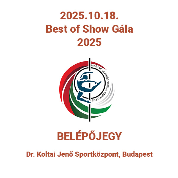 Belépőjegy - Best of Show Gála – 2025.10.18.